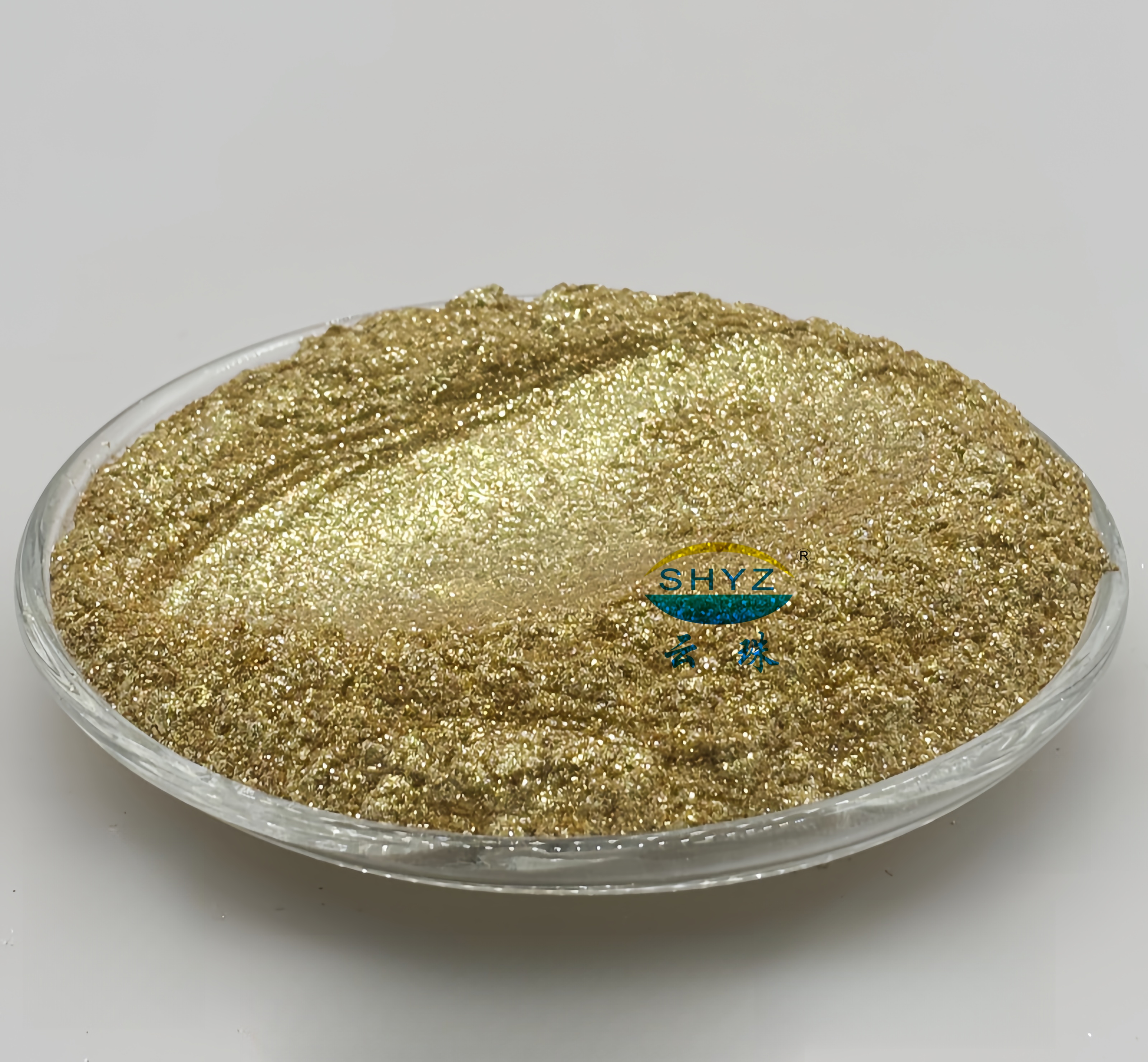 YunSynMica GR3220 Sparkle plainum gold