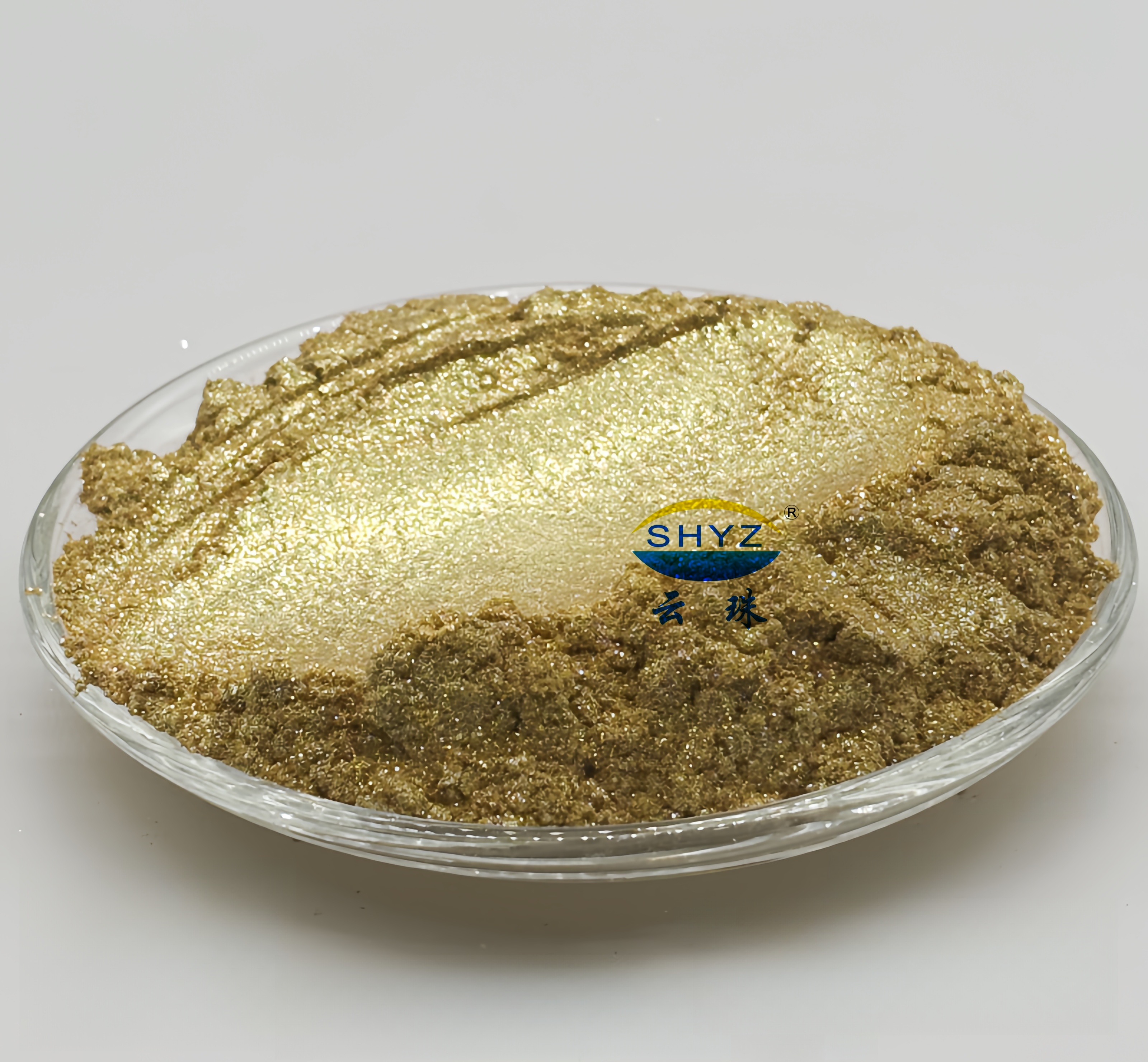 YunSynMica GR3345 Glaring glitter gold