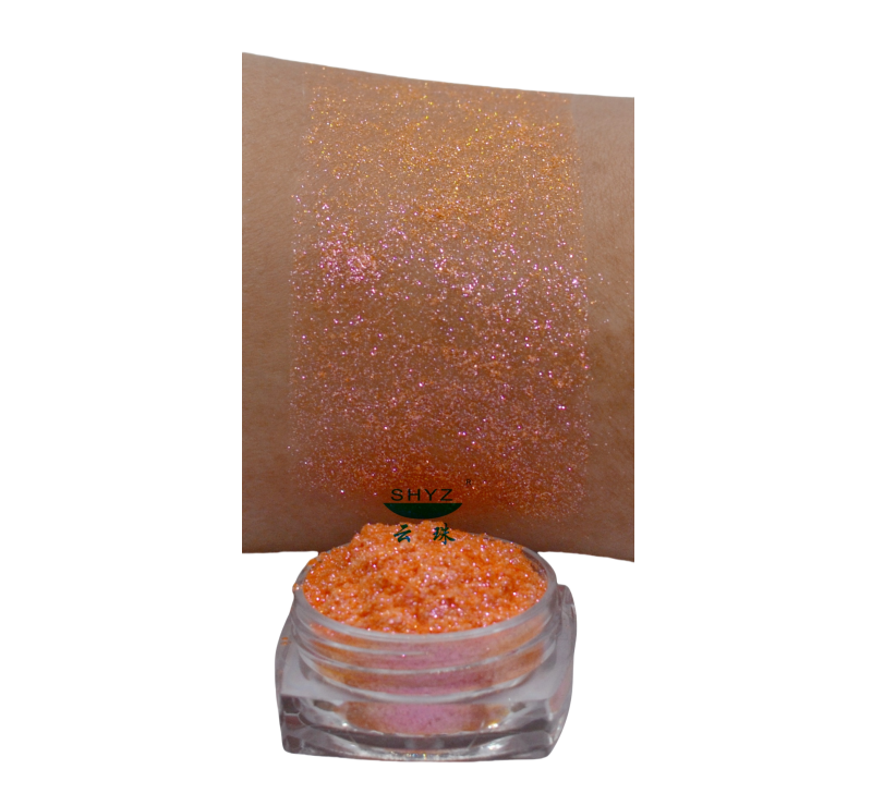 YunFlux™ GRD98633MK Shimmer Orange Red/Gold Purple